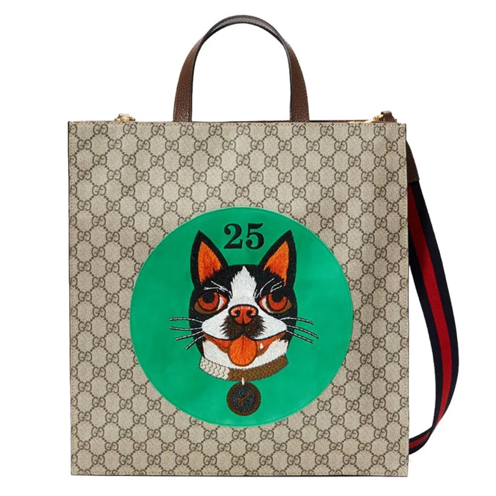 ✨LIKE NEW ✨ DOG 🐶 GUCCI LIMITED EDITION TOTE SUPREME CAT